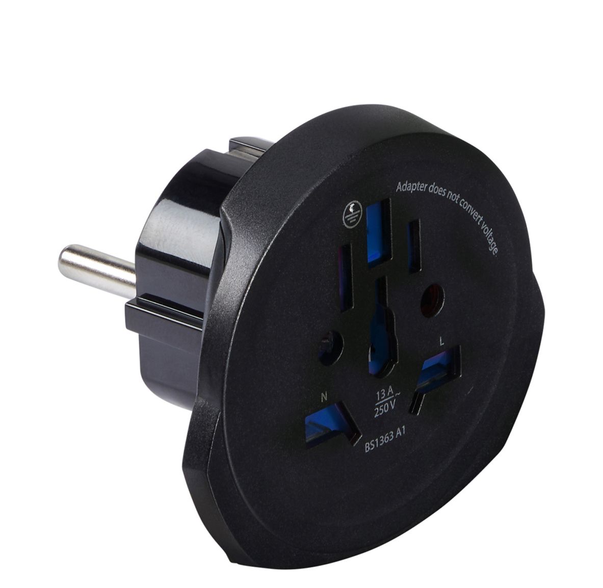 Samsonite TA Revolution World Adaptor Pro 3-P+Usb black