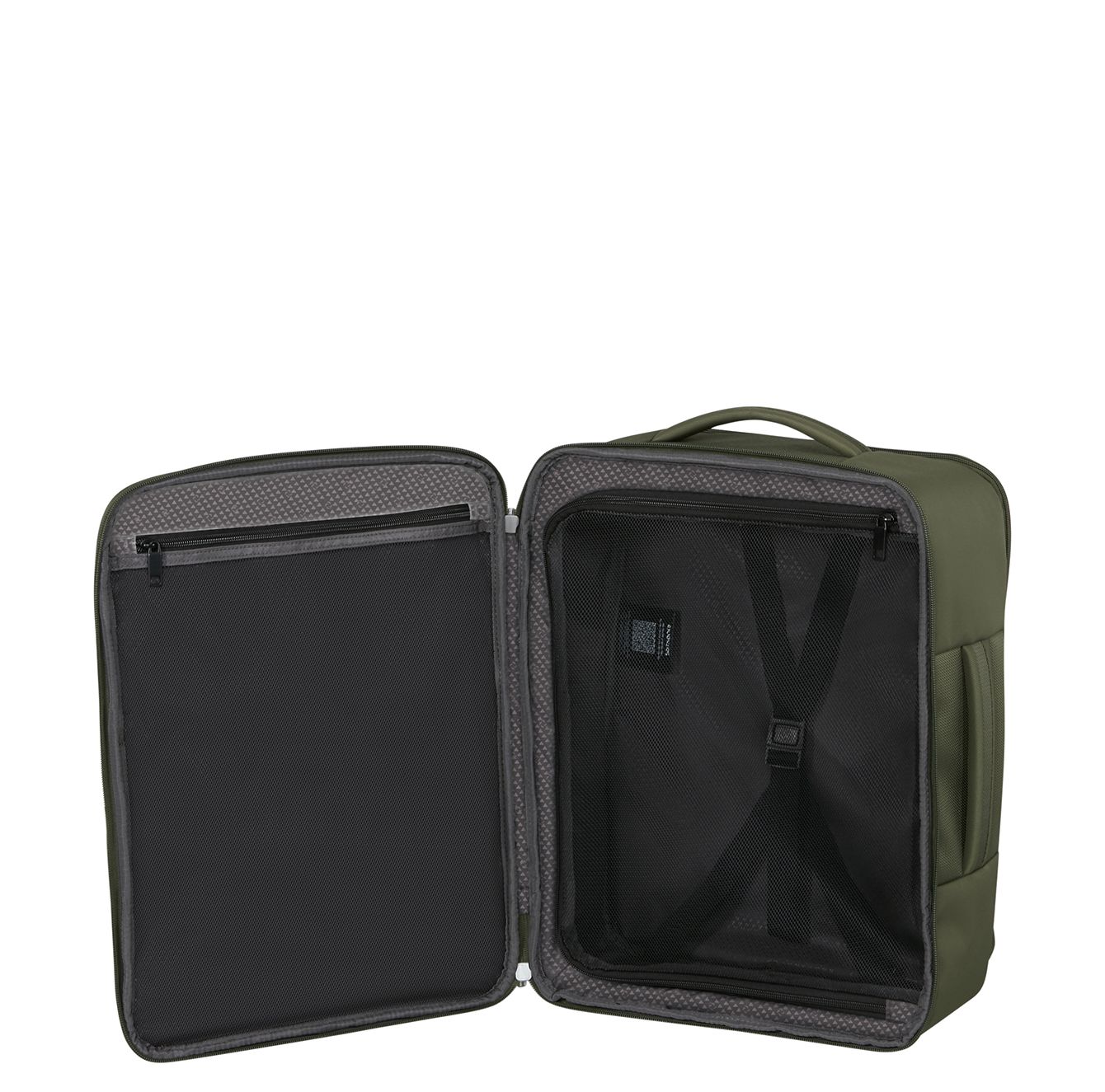 Samsonite Gotwist Underseat Backpack M - 34 liter - 45x36x20 cm - 17.3" laptopvak - dark green