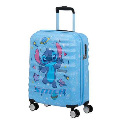 American Tourister Wavebreaker Disney Handbagage Spinner 55 cm -  36 liter - 55x40x20 cm - stitch universe
