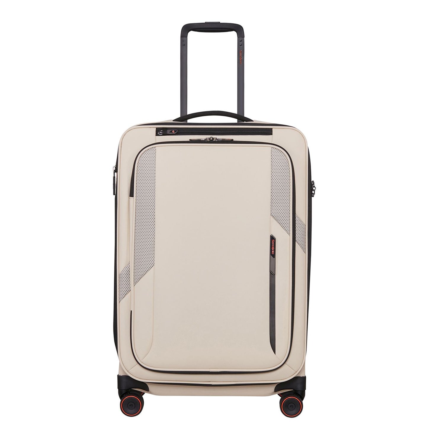 Samsonite Glazed Spinner 67 cm - Uitbreidbaar 83/94 liter - 67x44x30/33 cm - sandstone