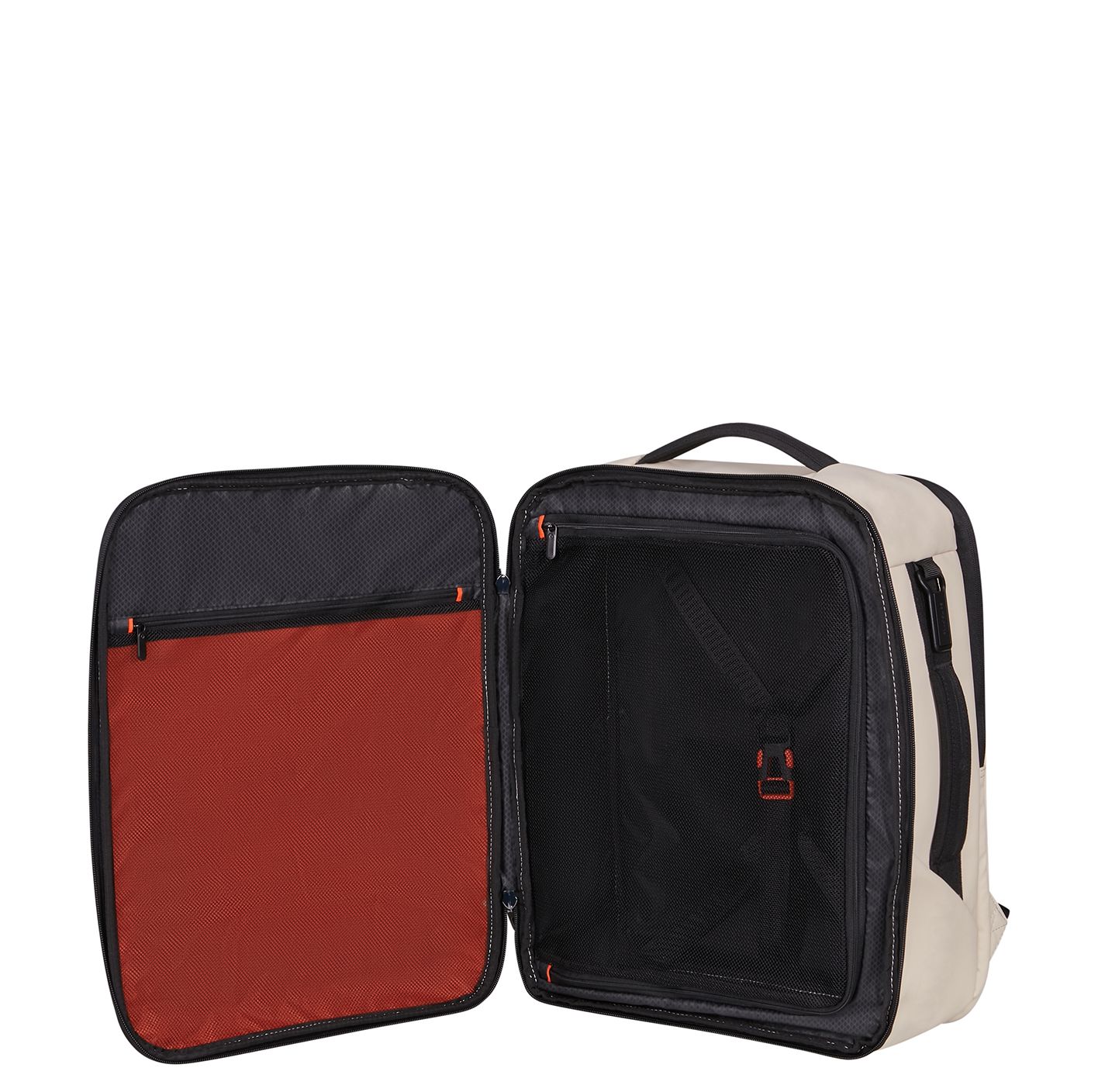 Samsonite Glazed Underseat Backpack M - 33 liter -  45x36x20 cm - 17.3" laptopvak - sandstone