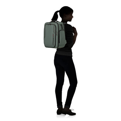 Samsonite Glazed Underseat Backpack S - 25 liter - 40x30x20 cm - 15.6" laptopvak sage green
