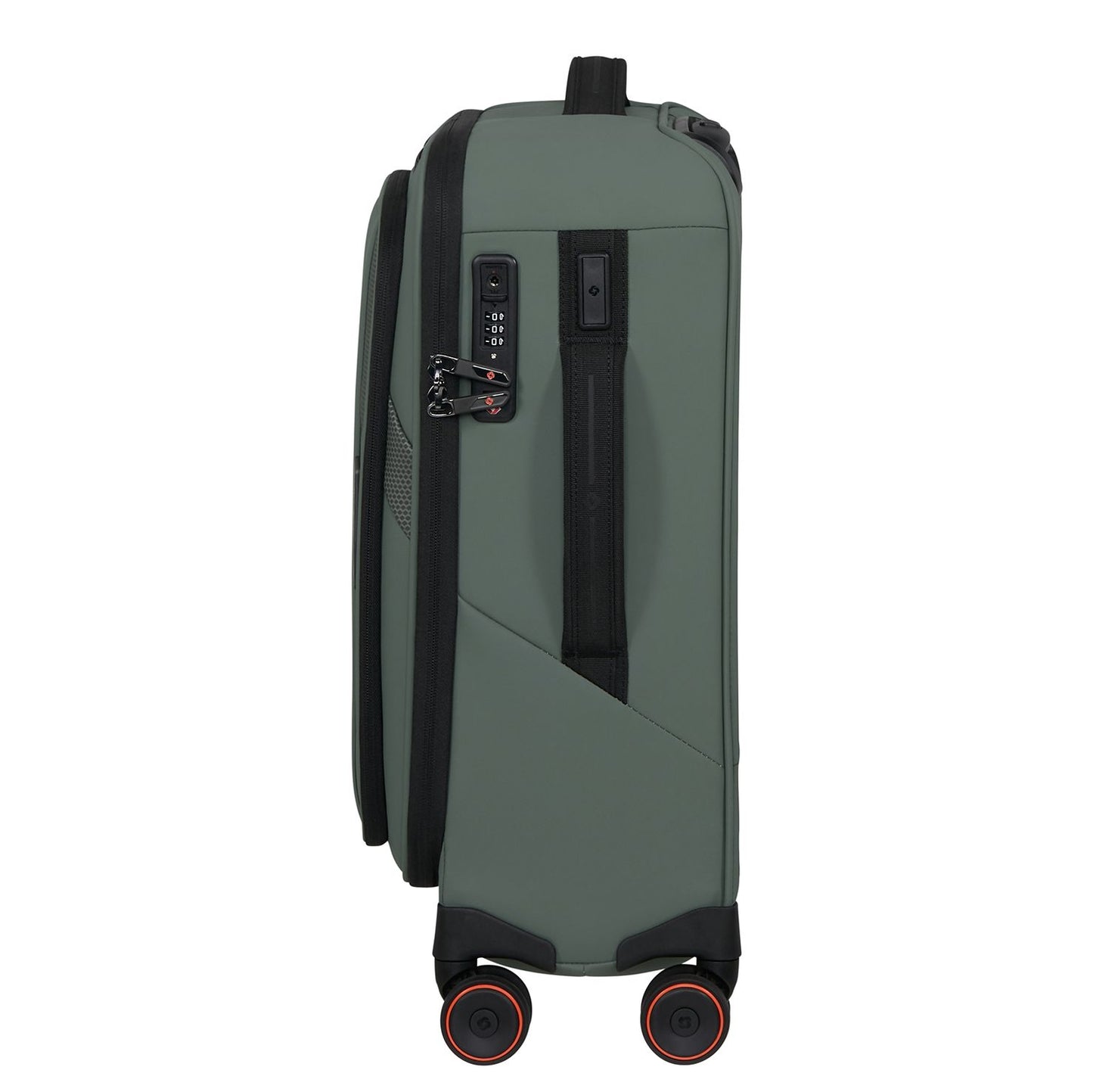 Samsonite Glazed Handbagage Spinner 55 cm - Uitbreidbaar 44/49 liter - 55x40x23/26 cm - sage green