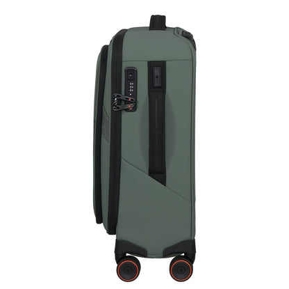 Samsonite Glazed Handbagage Spinner 55 cm - Uitbreidbaar 44/49 liter - 55x40x23/26 cm - sage green