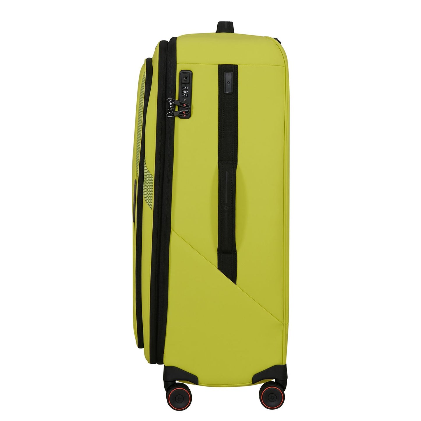Samsonite Glazed Spinner 78 cm - Uitbreidbaar 125/141 liter - 78x48x32/35 cm - lime punch