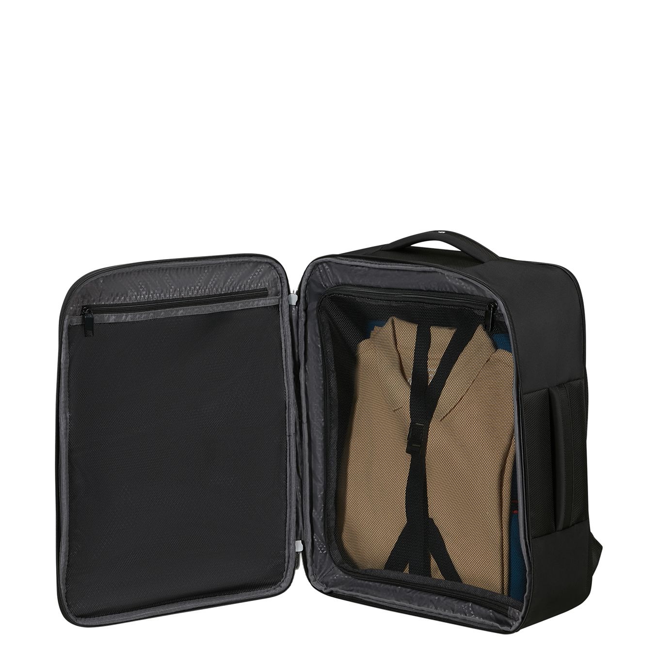Samsonite Gotwist Underseat Backpack M - 34 liter - 45x36x20 cm - 17.3" laptopvak - black