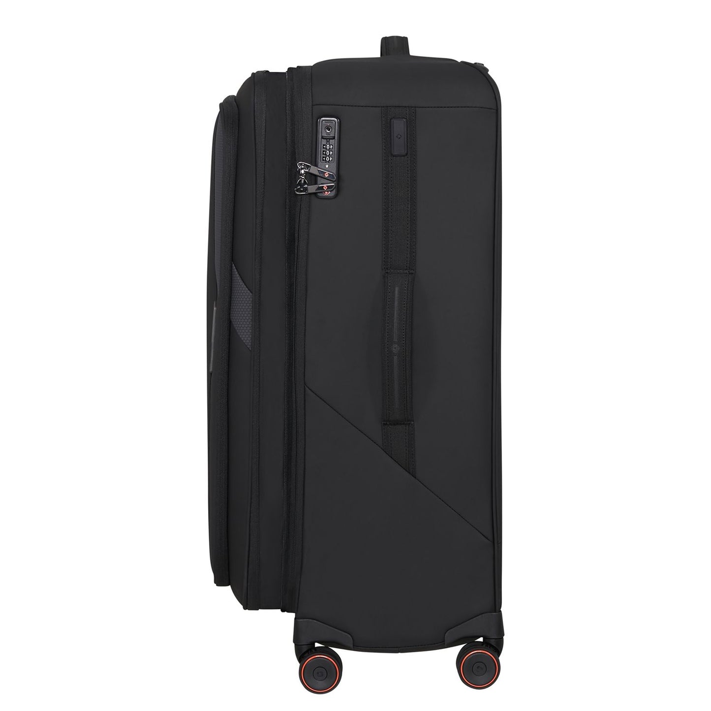 Samsonite Glazed Spinner 78 cm - Uitbreidbaar 125/141 liter - 78x48x32/35 cm - black