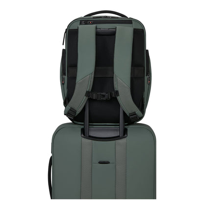 Samsonite Glazed Underseat Backpack S - 25 liter - 40x30x20 cm - 15.6" laptopvak sage green