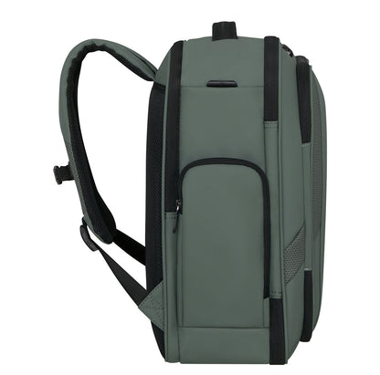 Samsonite Glazed Underseat Backpack M - 33 liter -  45x36x20 cm - 17.3" laptopvak - sage green
