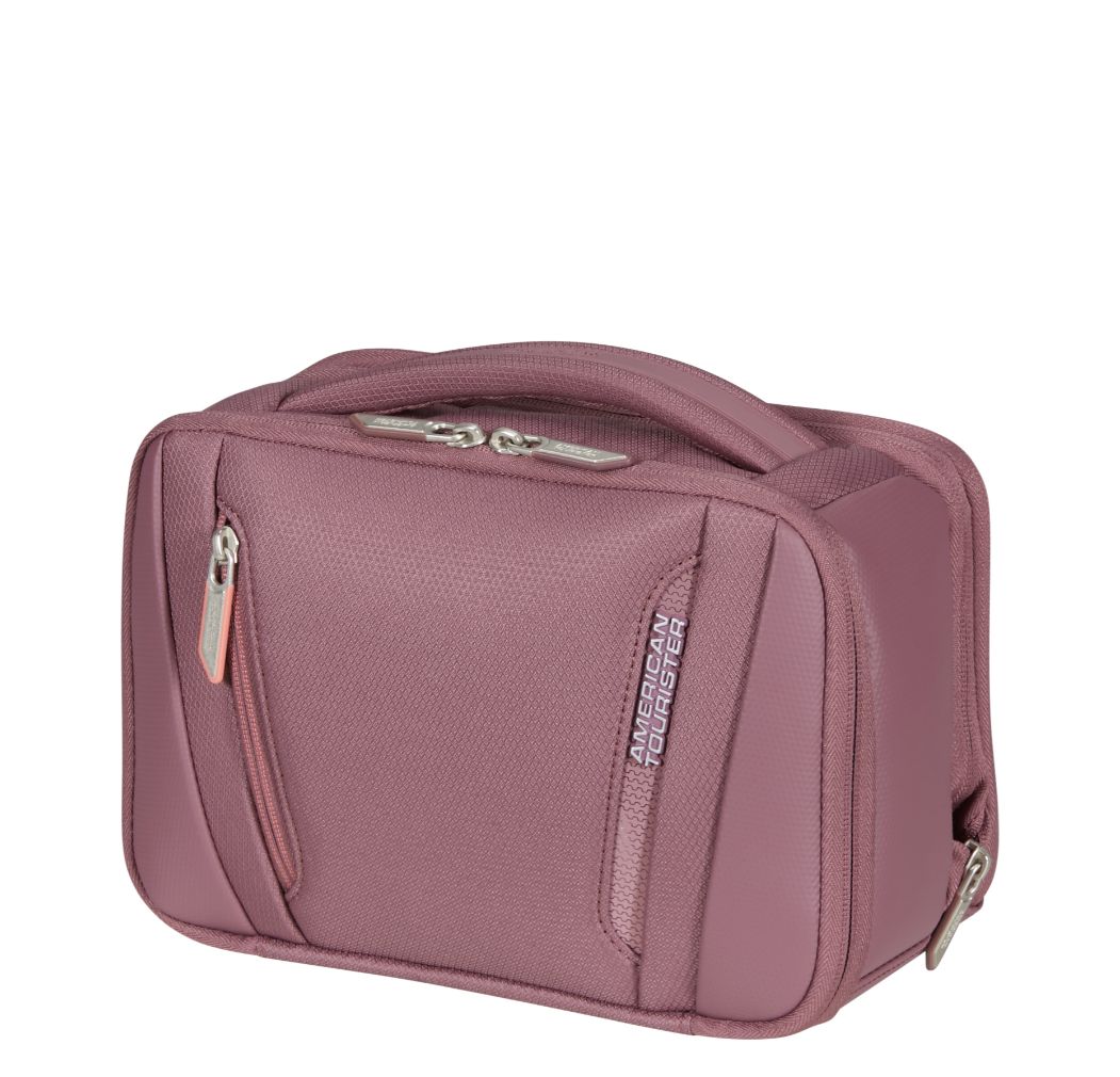 American Tourister Wanderlite Wash Bag - Uitbreidbaar 5/8 liter - 20x26x15/18 cm - galactic mauve