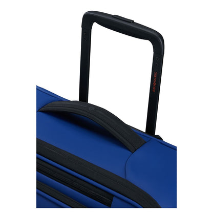 Samsonite Glazed Handbagage Spinner 55 cm - Uitbreidbaar 44/49 liter - 55x40x23/26 cm - electric blue