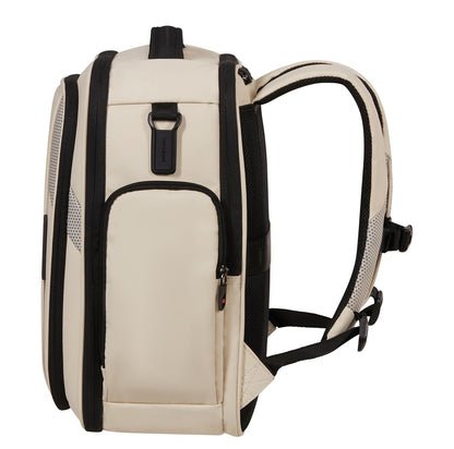 Samsonite Glazed Underseat Backpack S - 25 liter - 40x30x20 cm - 15.6" laptopvak sandstone