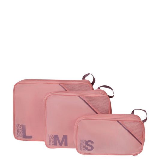 American Tourister Travel Accessories Packing Cubes Set S/M/L pink/mauve