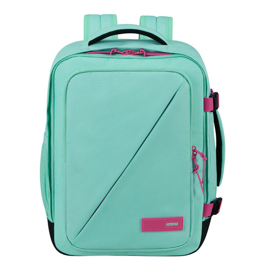 American Tourister Take2Cabin Casual Backpack Mainstream jelly mint/electric fucHSia