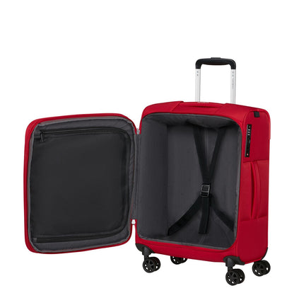 Samsonite Gotwist Handbagage Spinner 55 cm - Uitbreidbaar 42/48 liter - 55x40x23/25 cm - true red