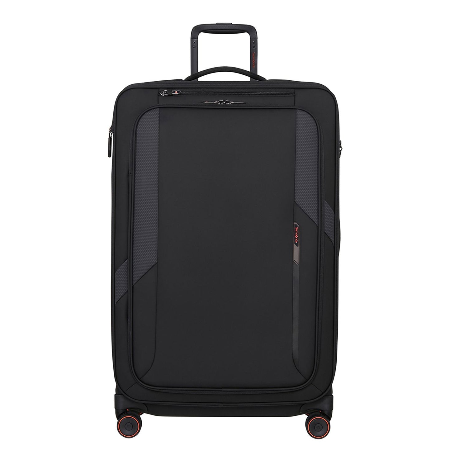 Samsonite Glazed Spinner 78 cm - Uitbreidbaar 125/141 liter - 78x48x32/35 cm - black