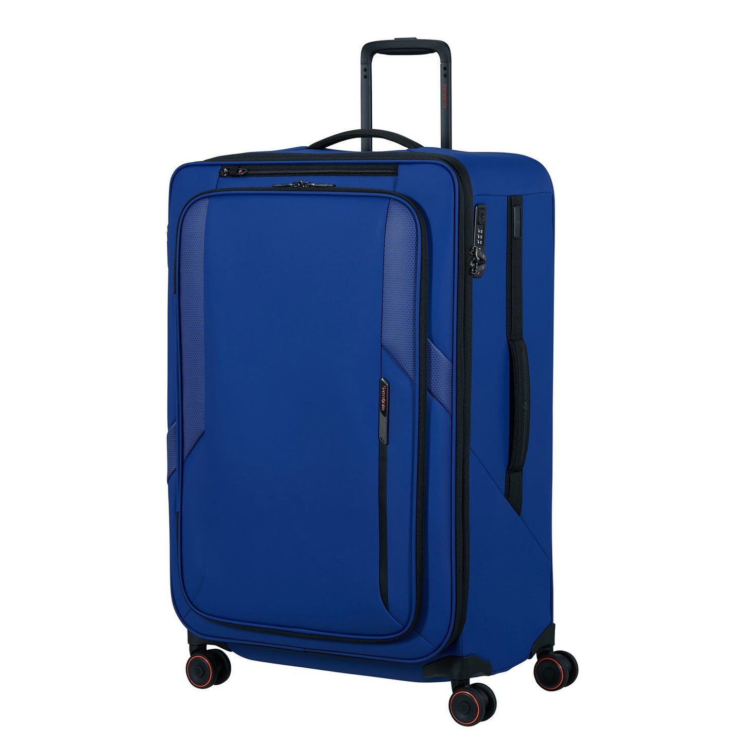 Samsonite Glazed Spinner 78 cm - Uitbreidbaar 125/141 liter - 78x48x32/35 cm - electric blue
