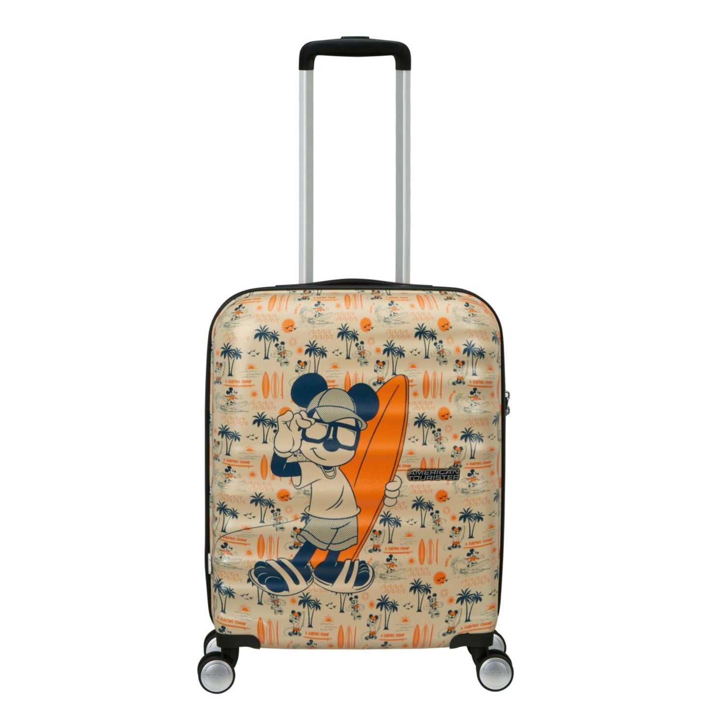 American Tourister Wavebreaker Disney Handbagage Spinner 55 cm -  36 liter - 55x40x20 cm - mickey super surfer