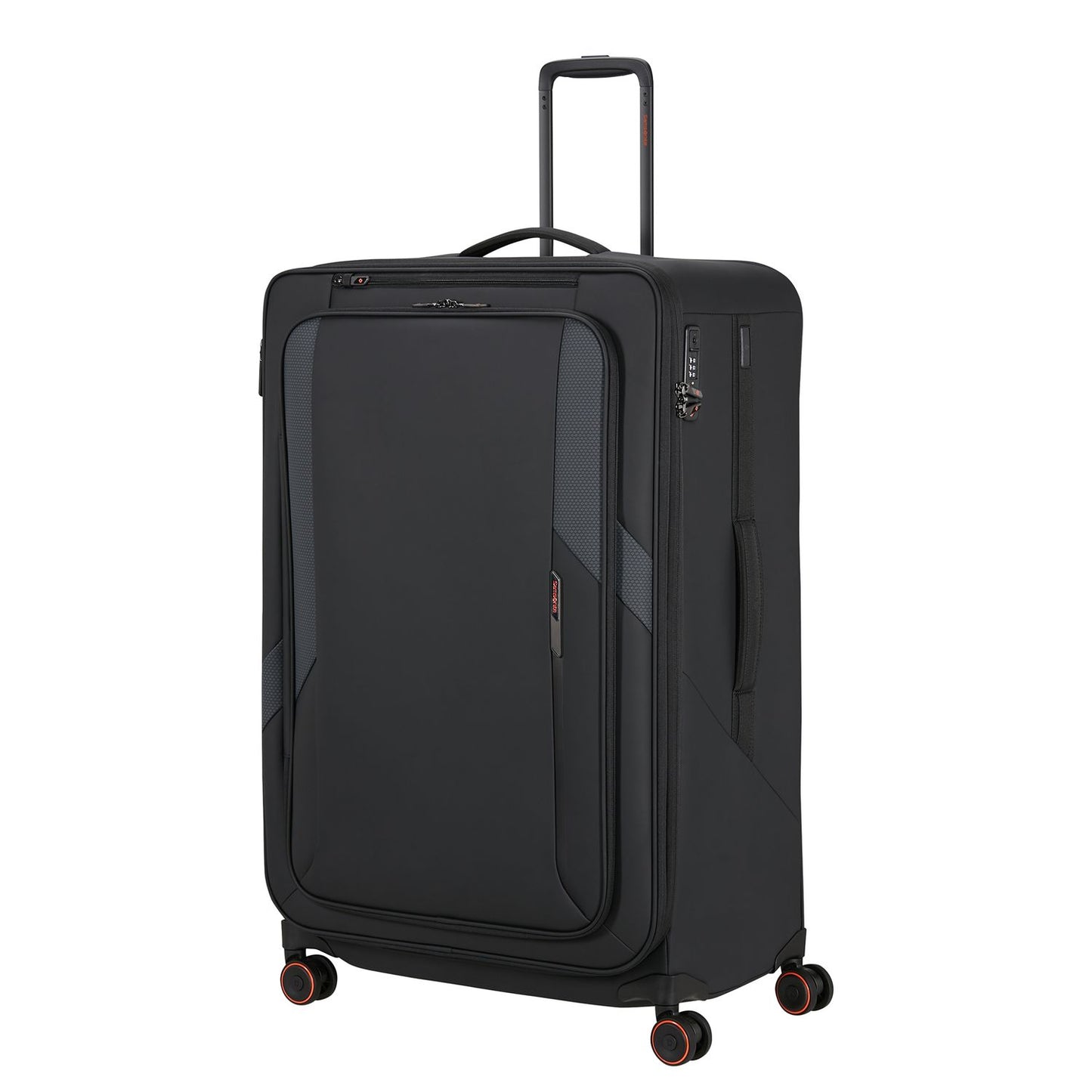 Samsonite Glazed Spinner 84 cm - Uitbreidbaar 160/178 liter - 84x54x36/39 cm - black