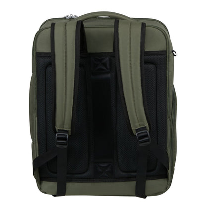 Samsonite Gotwist Underseat Backpack M - 34 liter - 45x36x20 cm - 17.3" laptopvak - dark green