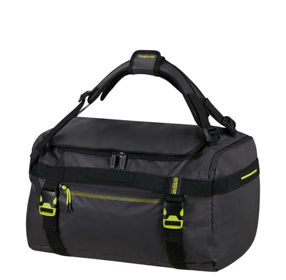 American Tourister Urban Track Duffle/Backpack L Coated black/lime