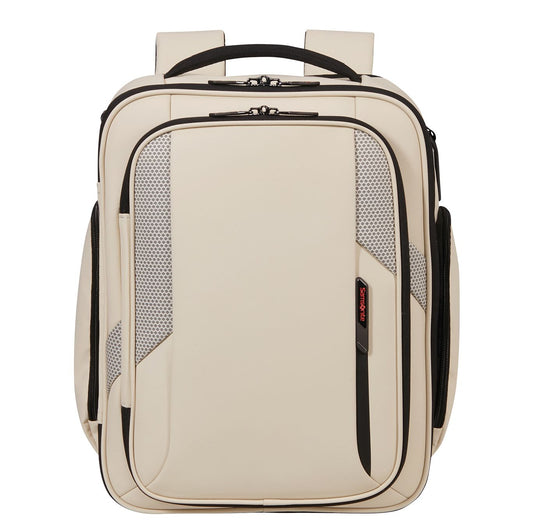 Samsonite Glazed Underseat Backpack S - 25 liter - 40x30x20 cm - 15.6" laptopvak sandstone