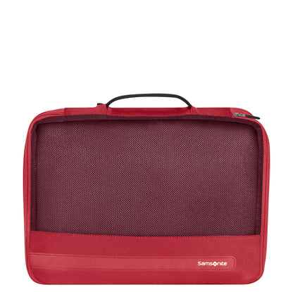 Samsonite TA Revolution Set Of 3 Packing Cubes red