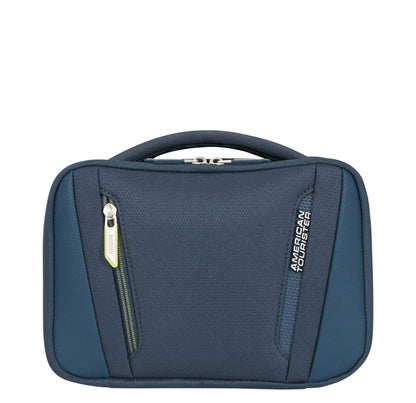 American Tourister Wanderlite Wash Bag - Uitbreidbaar 5/8 liter - 20x26x15/18 cm - dark navy