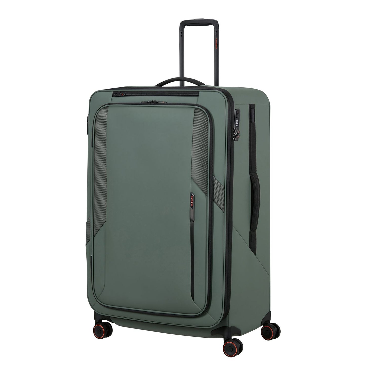 Samsonite Glazed Spinner 84 cm - Uitbreidbaar 160/178 liter - 84x54x36/39 cm - sage green