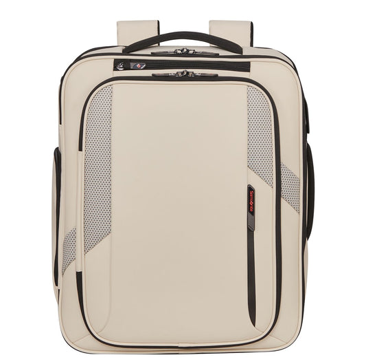 Samsonite Glazed Underseat Backpack M - 33 liter -  45x36x20 cm - 17.3" laptopvak - sandstone