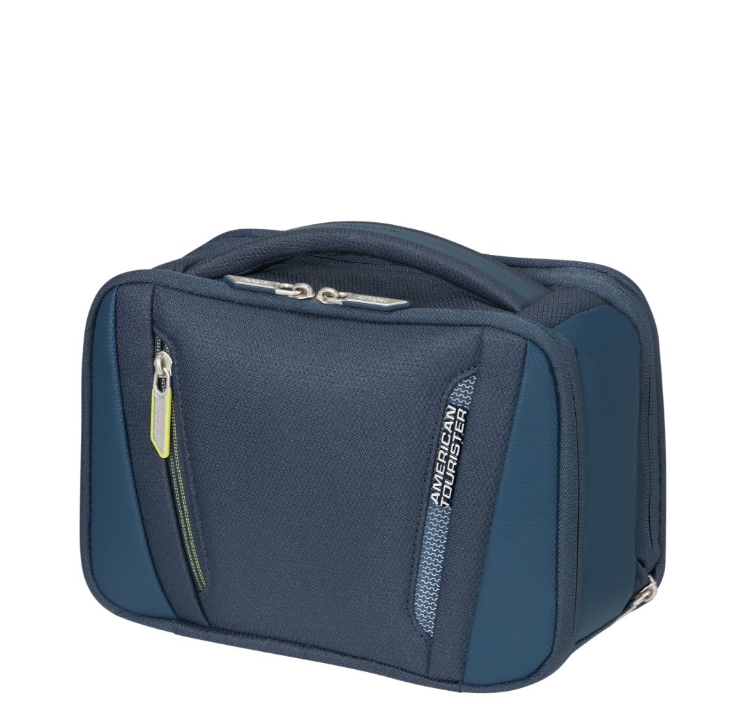 American Tourister Wanderlite Wash Bag - Uitbreidbaar 5/8 liter - 20x26x15/18 cm - dark navy