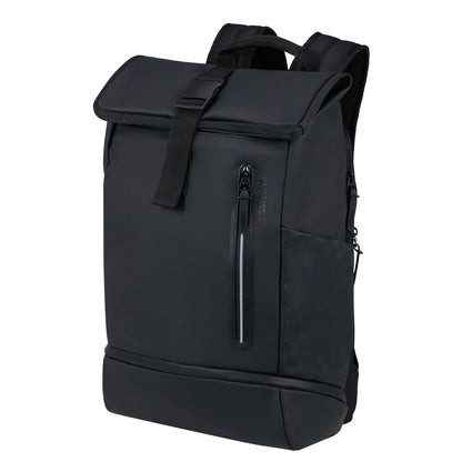 American Tourister Urban Tide Rolltop Laptop Rugzak - 31 liter - 15.6" laptopvak - black