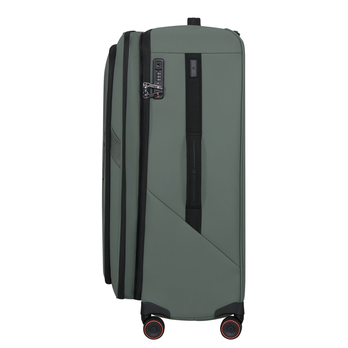 Samsonite Glazed Spinner 78 cm - Uitbreidbaar 125/141 liter - 78x48x32/35 cm - sage green