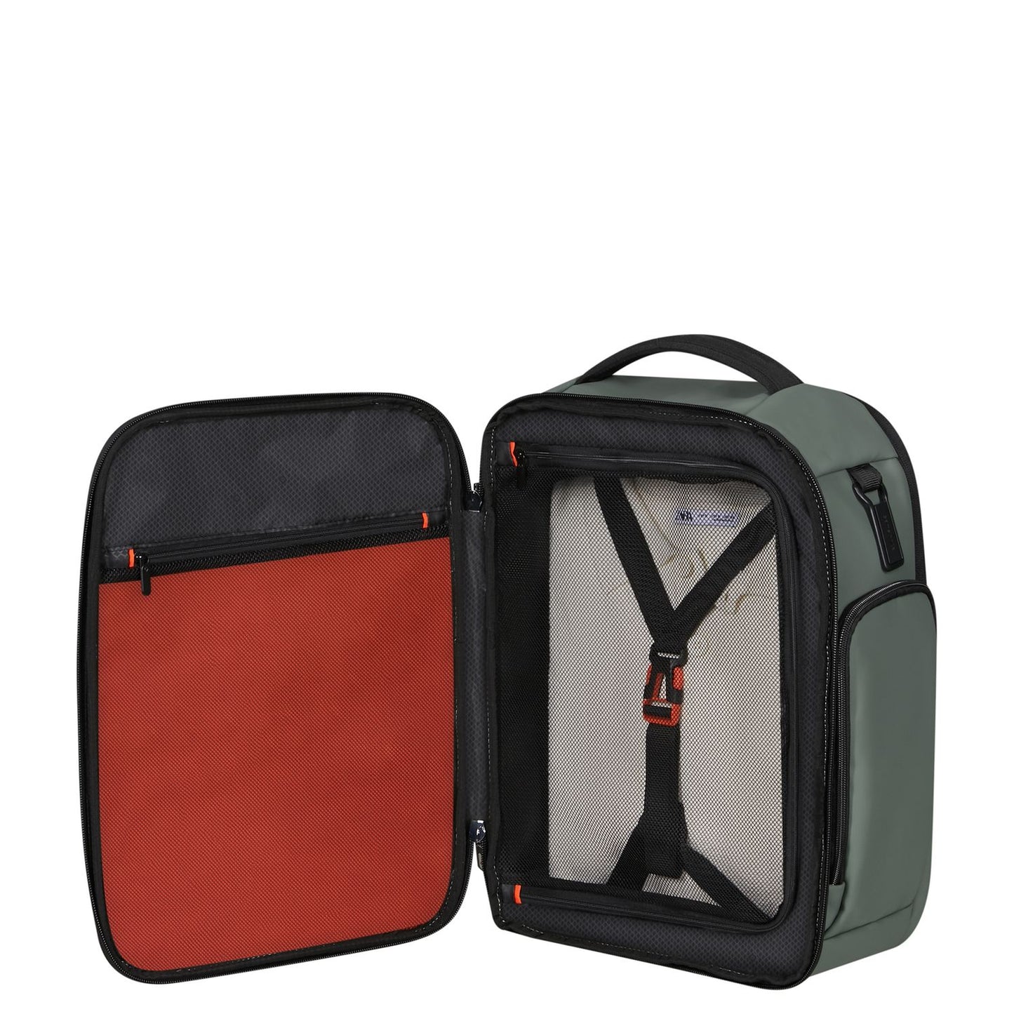 Samsonite Glazed Underseat Backpack S - 25 liter - 40x30x20 cm - 15.6" laptopvak sage green