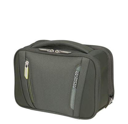 American Tourister Wanderlite Wash Bag - Uitbreidbaar 5/8 liter - 20x26x15/18 cm - dark khaki