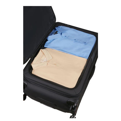 Samsonite Glazed Spinner 84 cm - Uitbreidbaar 160/178 liter - 84x54x36/39 cm - black