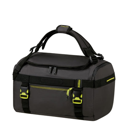 American Tourister Urban Track Duffle/Backpack M Coated black/lime