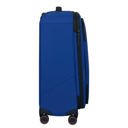 Samsonite Glazed Spinner 67 cm - Uitbreidbaar 83/94 liter - 67x44x30/33 cm - electric blue