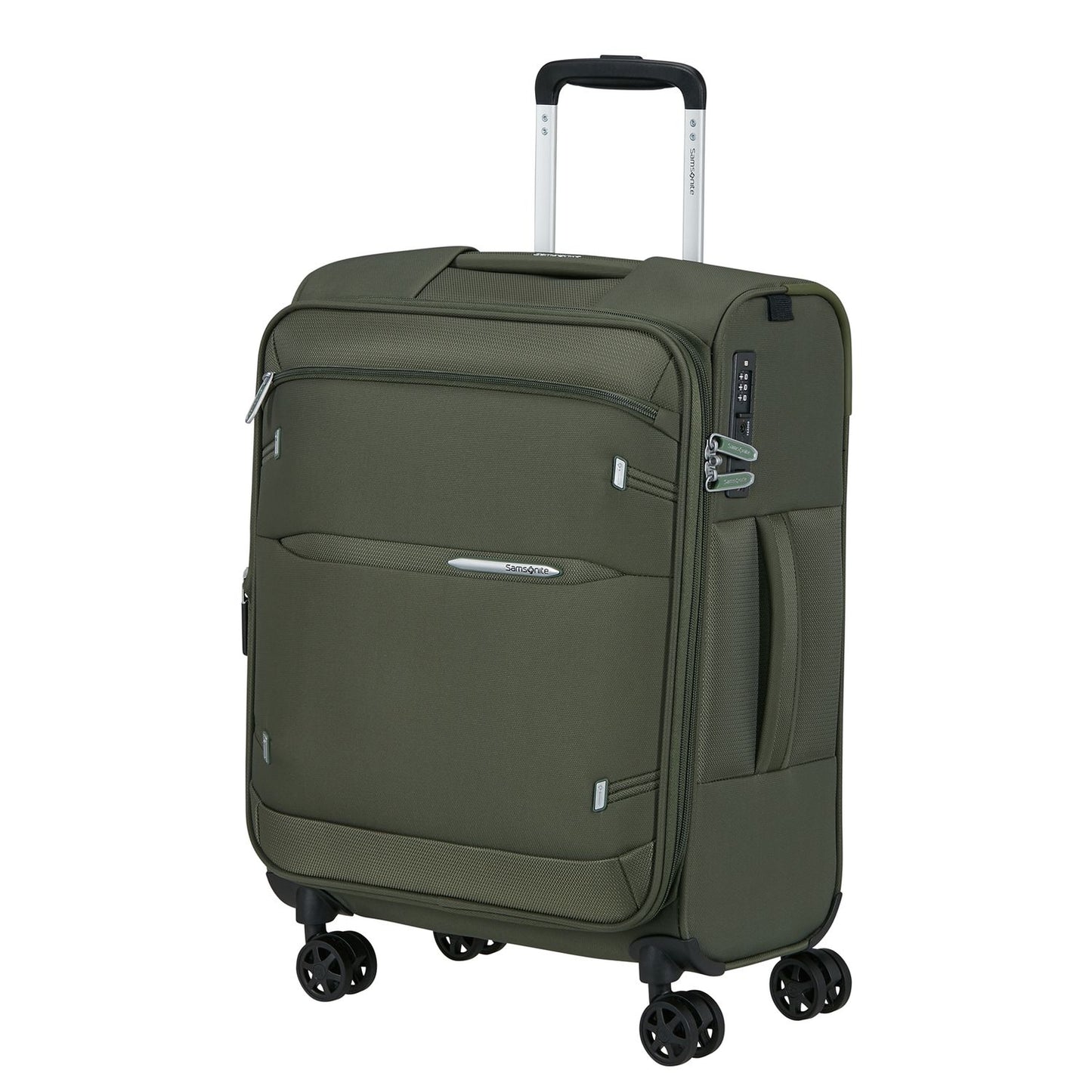 Samsonite Gotwist Handbagage Spinner 55 cm - Uitbreidbaar 42/48 liter - 55x40x23/25 cm - dark green