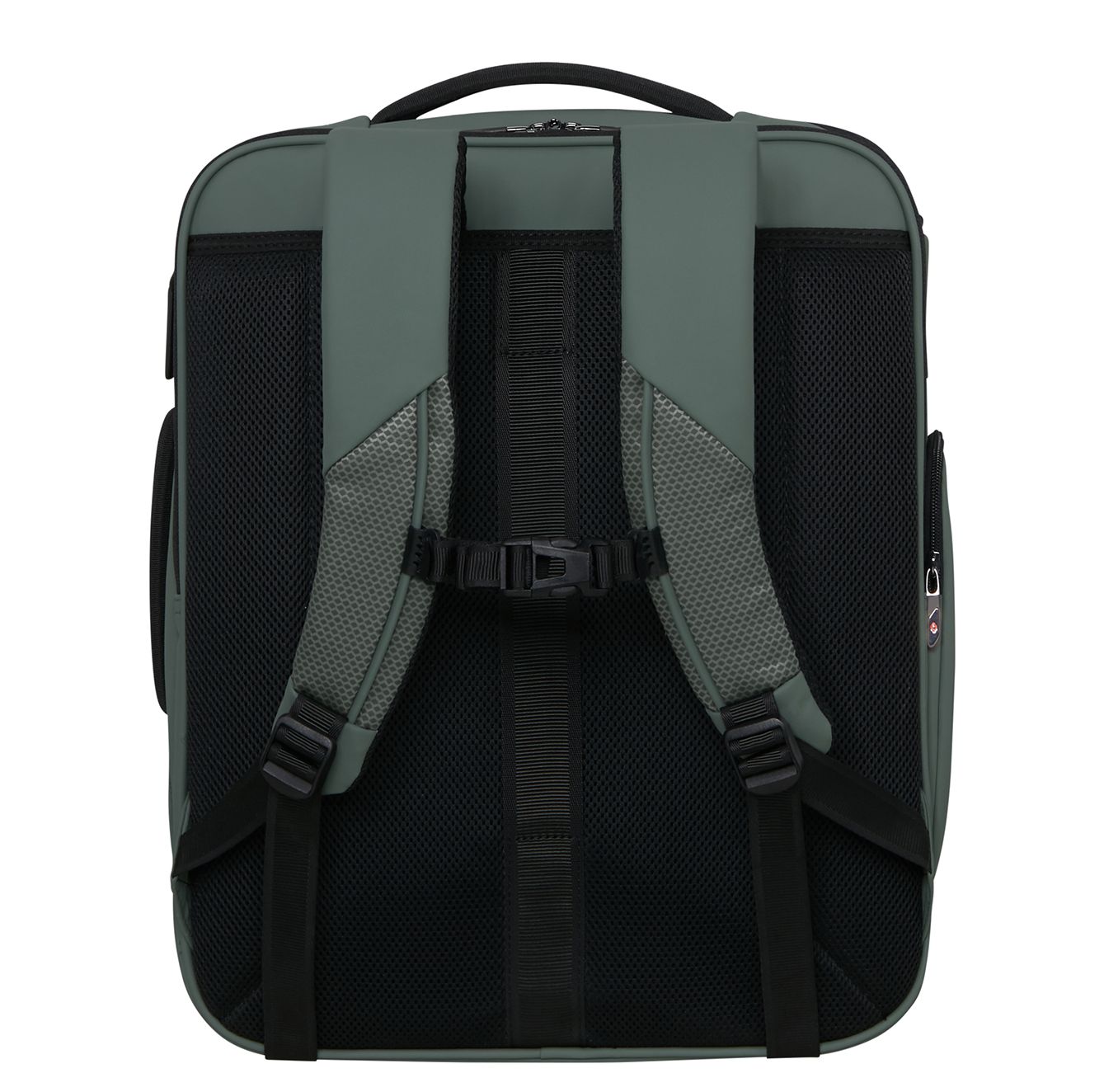 Samsonite Glazed Underseat Backpack M - 33 liter -  45x36x20 cm - 17.3" laptopvak - sage green