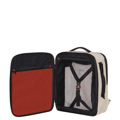 Samsonite Glazed Underseat Backpack M - 33 liter -  45x36x20 cm - 17.3" laptopvak - sandstone