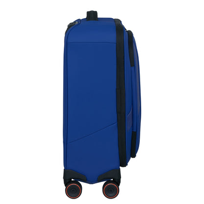 Samsonite Glazed Handbagage Spinner 55 cm - Uitbreidbaar 44/49 liter - 55x40x23/26 cm - electric blue