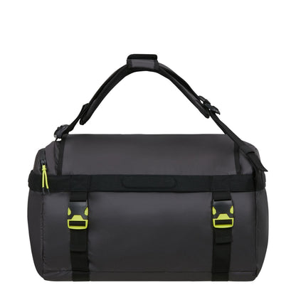 American Tourister Urban Track Duffle/Backpack L Coated black/lime