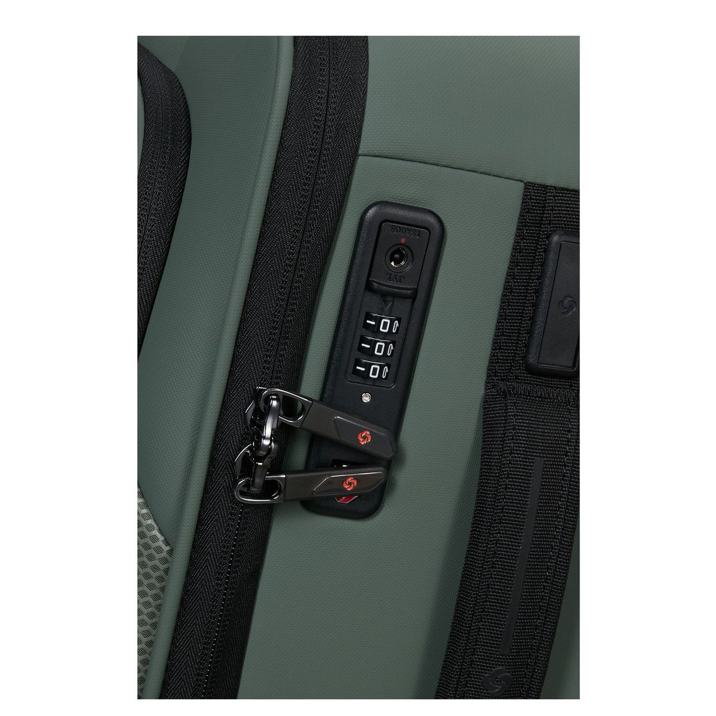 Samsonite Glazed Spinner 67 cm - Uitbreidbaar 83/94 liter - 67x44x30/33 cm - sage green