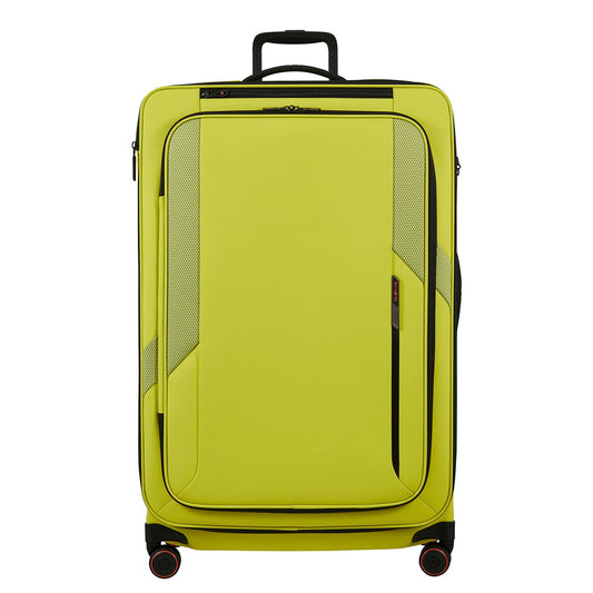 Samsonite Glazed Spinner 84 cm - Uitbreidbaar 160/178 liter - 84x54x36/39 cm - lime punch