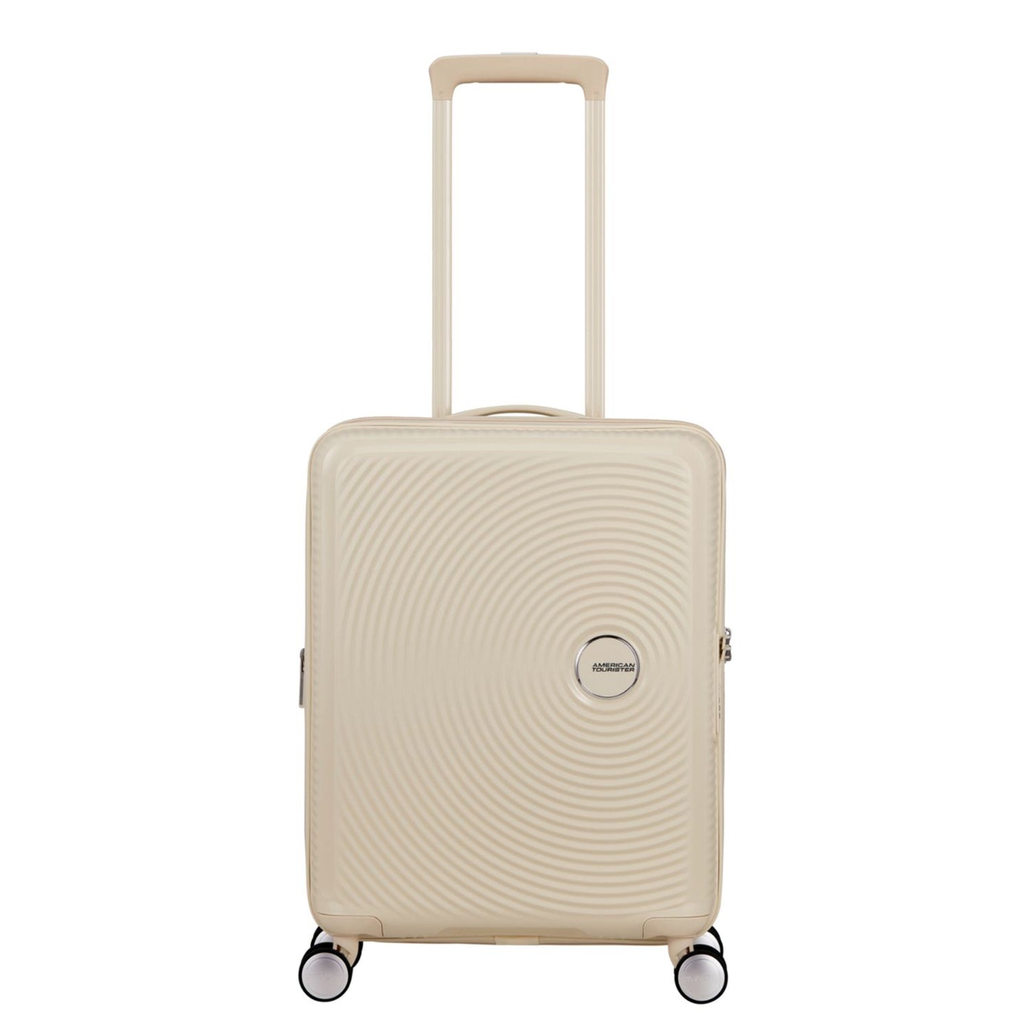 American Tourister Soundbox Spinner 55/20 cm TSA Expandable coconut sand