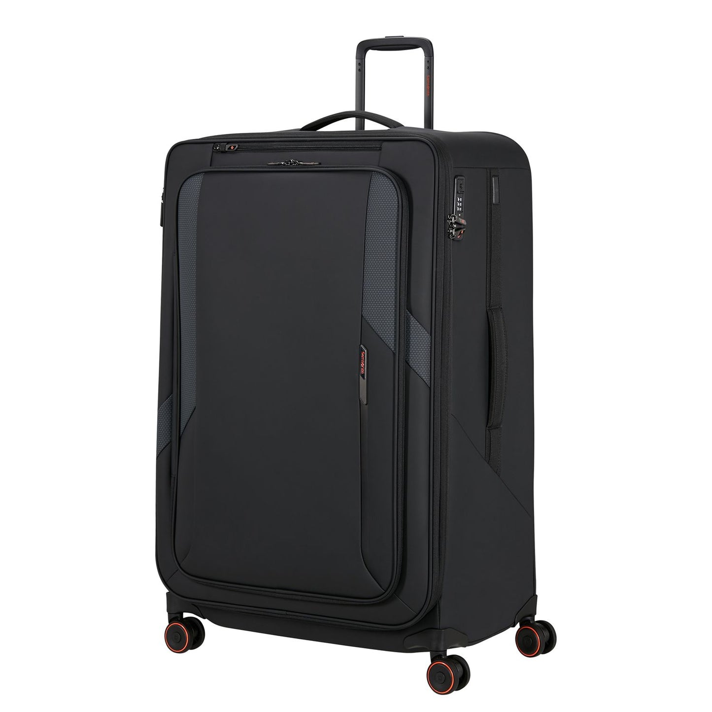 Samsonite Glazed Spinner 84 cm - Uitbreidbaar 160/178 liter - 84x54x36/39 cm - black