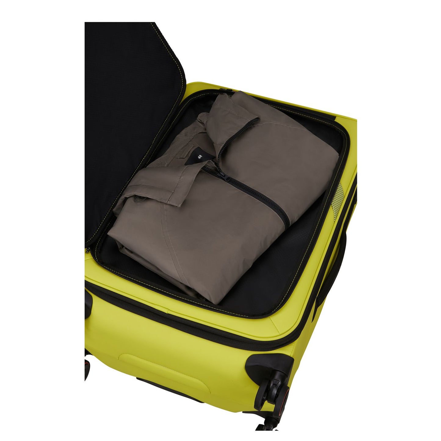 Samsonite Glazed Spinner 84 cm - Uitbreidbaar 160/178 liter - 84x54x36/39 cm - lime punch