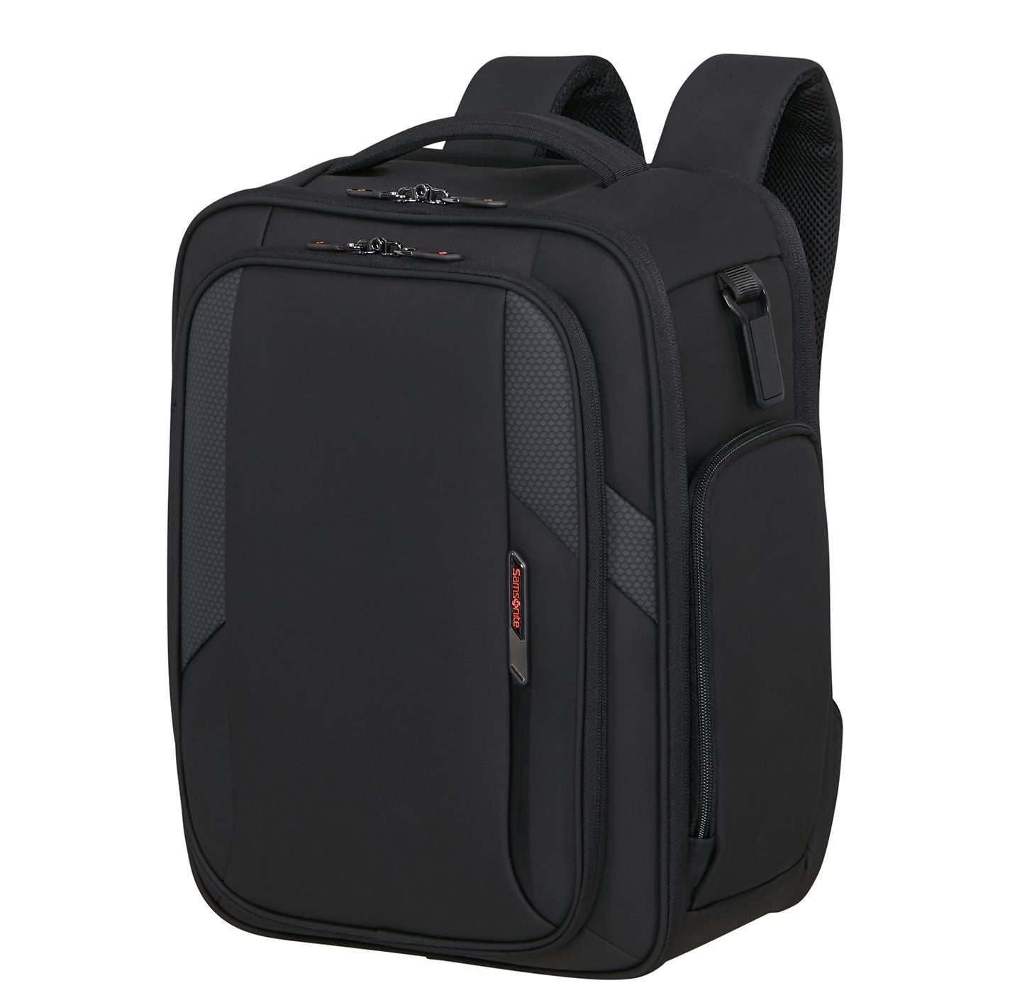 Samsonite Glazed Underseat Backpack S - 25 liter - 40x30x20 cm - 15.6" laptopvak - black