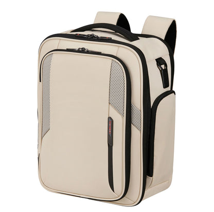 Samsonite Glazed Underseat Backpack S - 25 liter - 40x30x20 cm - 15.6" laptopvak sandstone